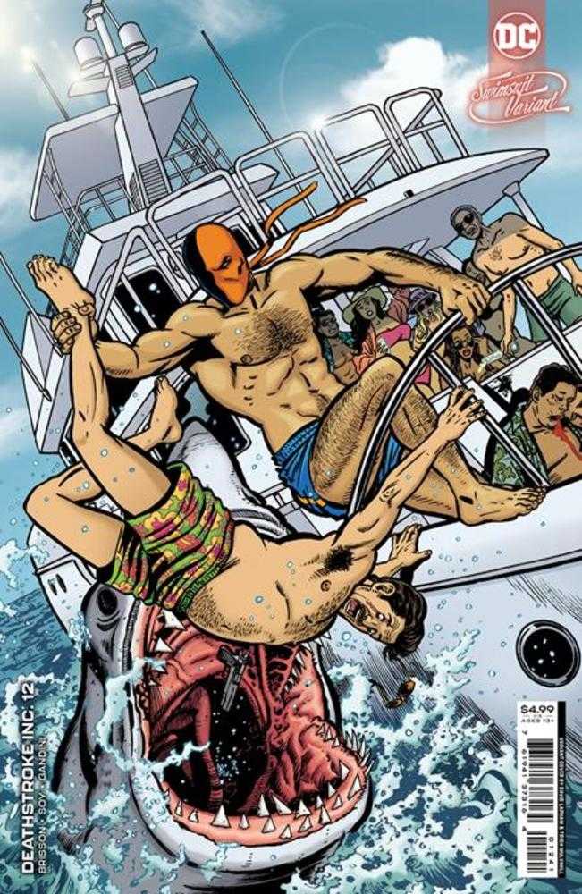 Deathstroke Inc #12 Cover C David Lapham Swimsuit Card Stock Variant