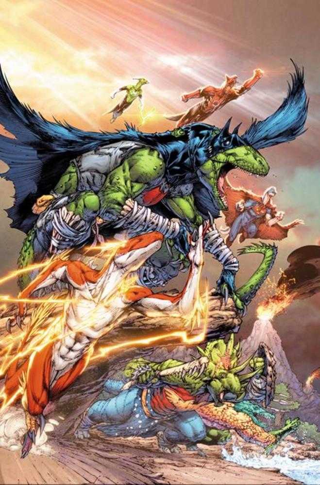 Jurassic League #4 (Of 6) Cover B Brett Booth Card Stock Variant