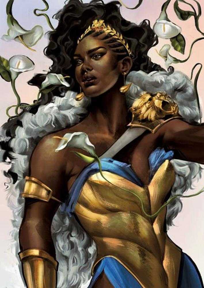 Nubia Queen Of The Amazons #3 (Of 4) Cover B Juliet Nneka Card Stock Variant