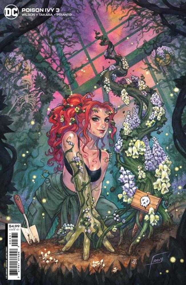 Poison Ivy #3 Cover E 1 in 25 Justine Frany Card Stock Variant