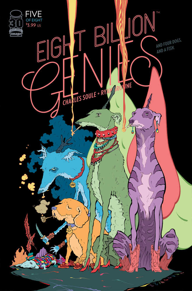 Eight Billion Genies #5 (Of 8) Cover B Moore (Mature)