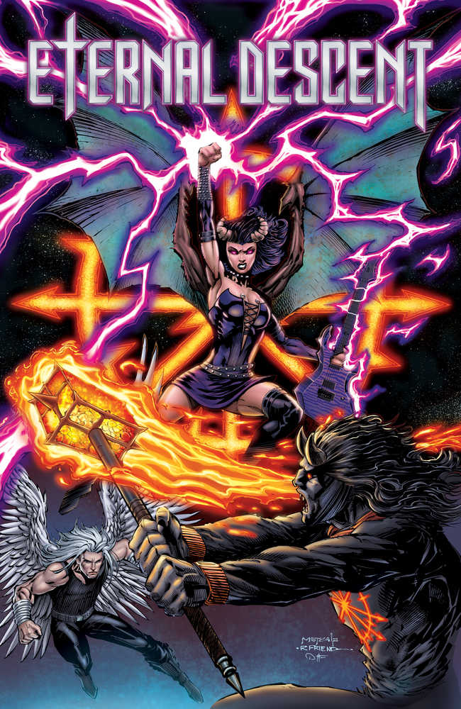 Eternal Descent #1 Cover B 5 Copy Variant Edition Metcalf Angels & Devils