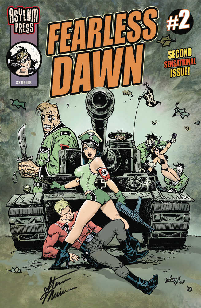 Fearless Dawn #2 (Of 4) Cover A Mannion Signed Edition