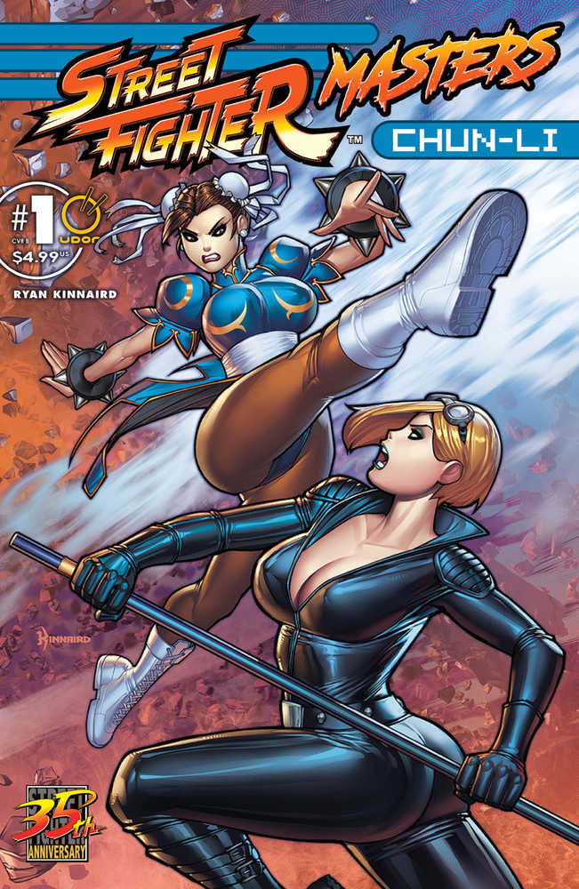 Street Fghters Masters Chun Li #1 Cover B Kinnarid