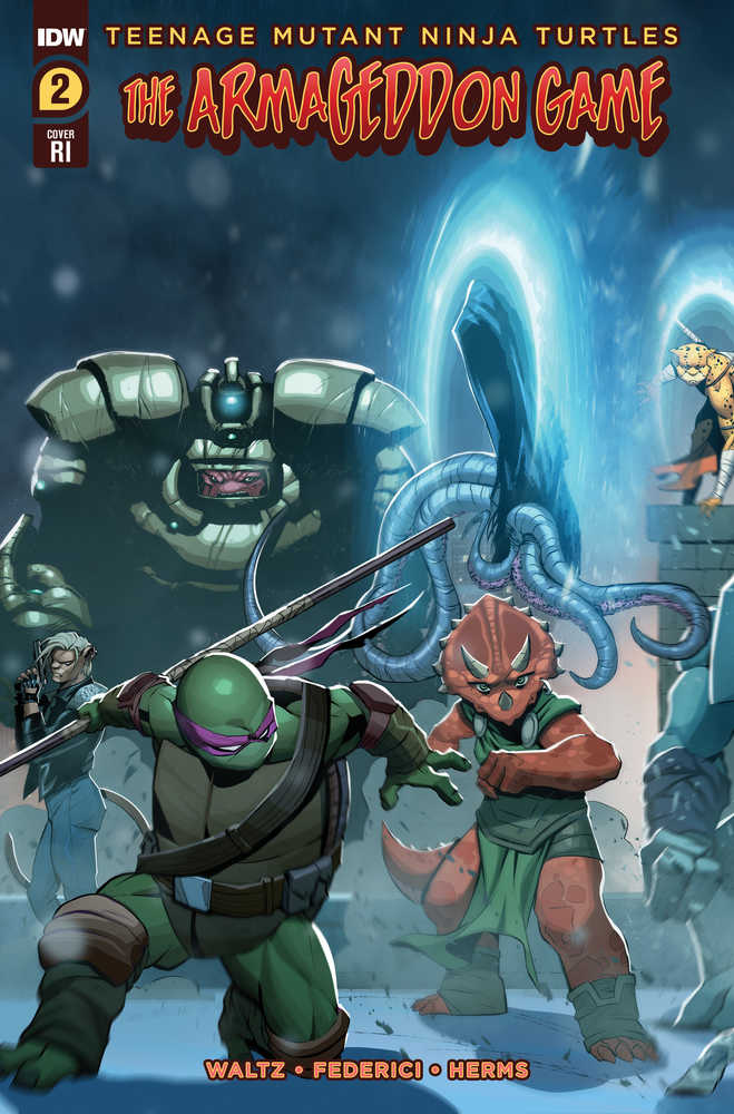 Teenage Mutant Ninja Turtles Armageddon Game #2 Cover D 10 Copy Variant Edition Qualano