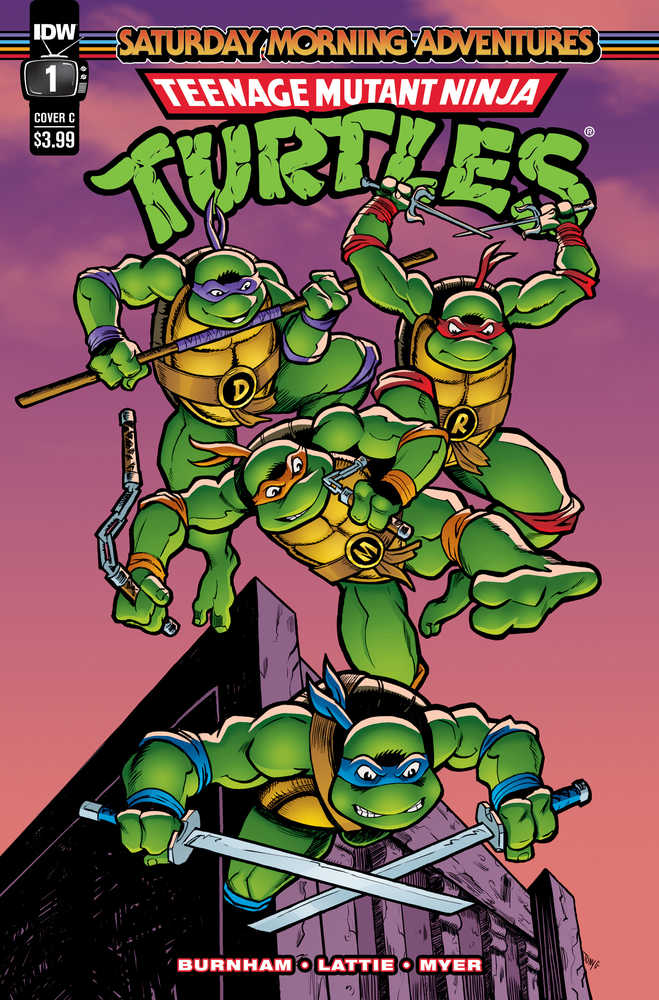 Teenage Mutant Ninja Turtles Saturday Morning Adventures #1 Cover C Gregori