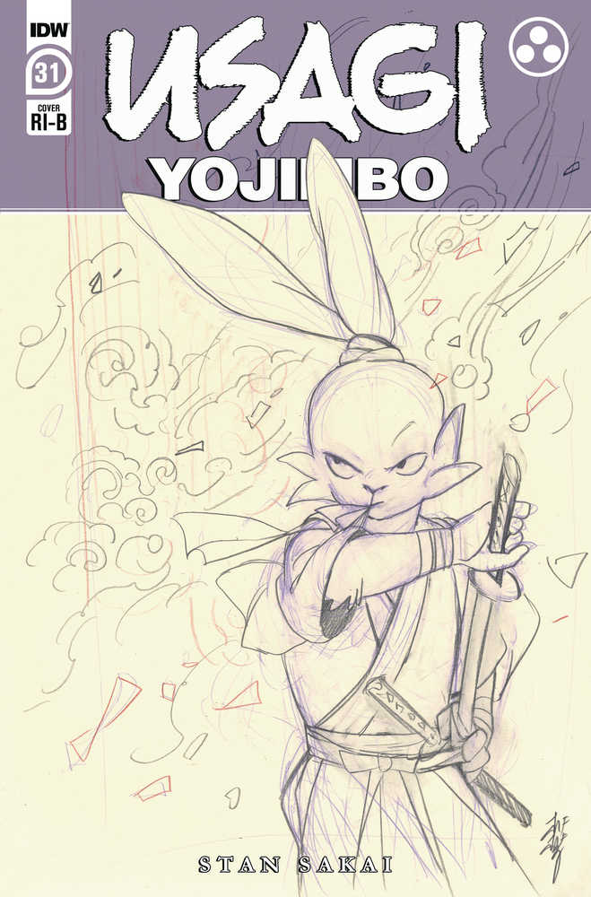 Usagi Yojimbo #31 Cover C 25 Copy Variant Edition Mokomo