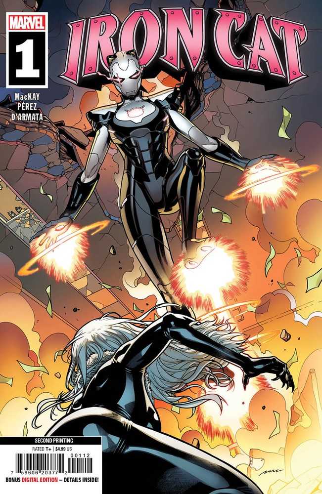 Iron Cat #1 (Of 5) 2ND Printing Pere Perez Variant