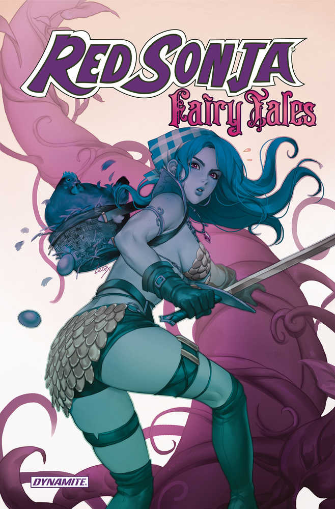 Red Sonja Fairy Tales One Shot Cover H Foc Leirix Ultraviolet