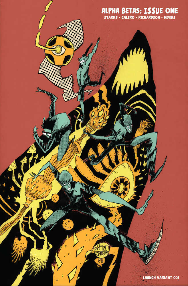 Alpha Betas #1 (Of 4) Cover F Mahfood Launch Variant (Mature)