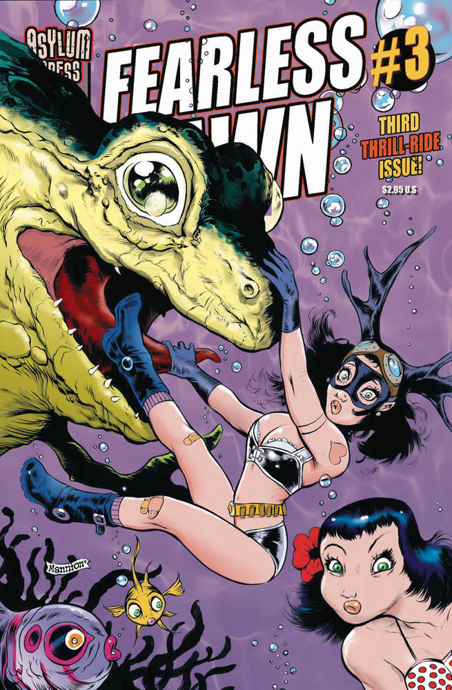 Fearless Dawn #3 (Of 4) Cover A Mannion Signed Edition
