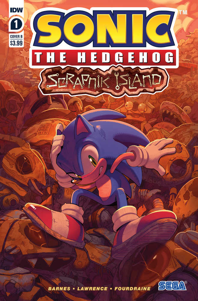 Sonic The Hedgehog Scrapnik Island #1 Cover B Ho Kim