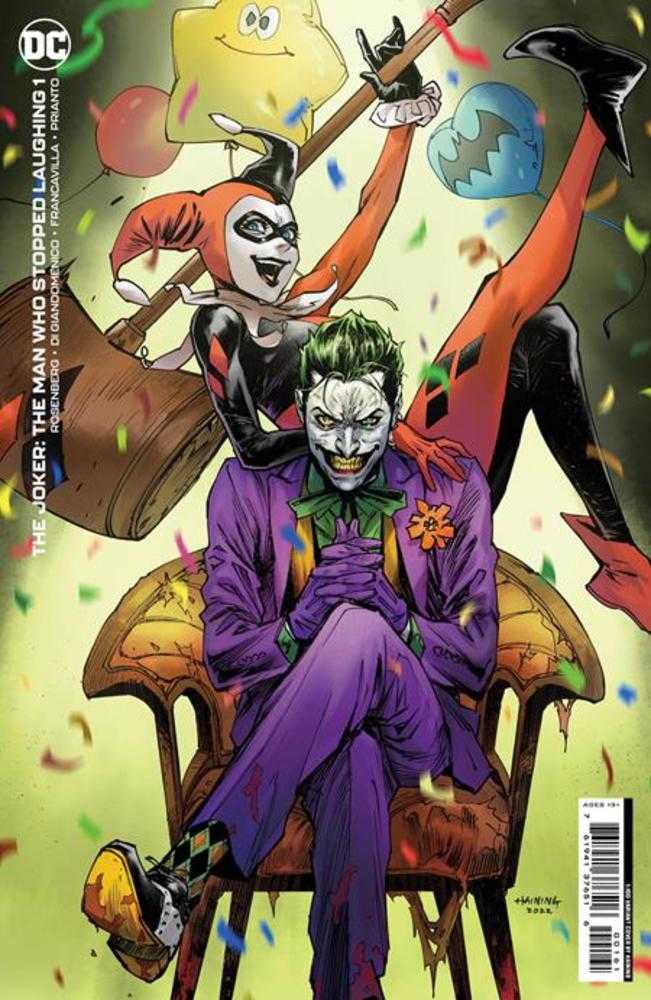 Joker The Man Who Stopped Laughing #1 Cover H 1 in 100 Haining Variant