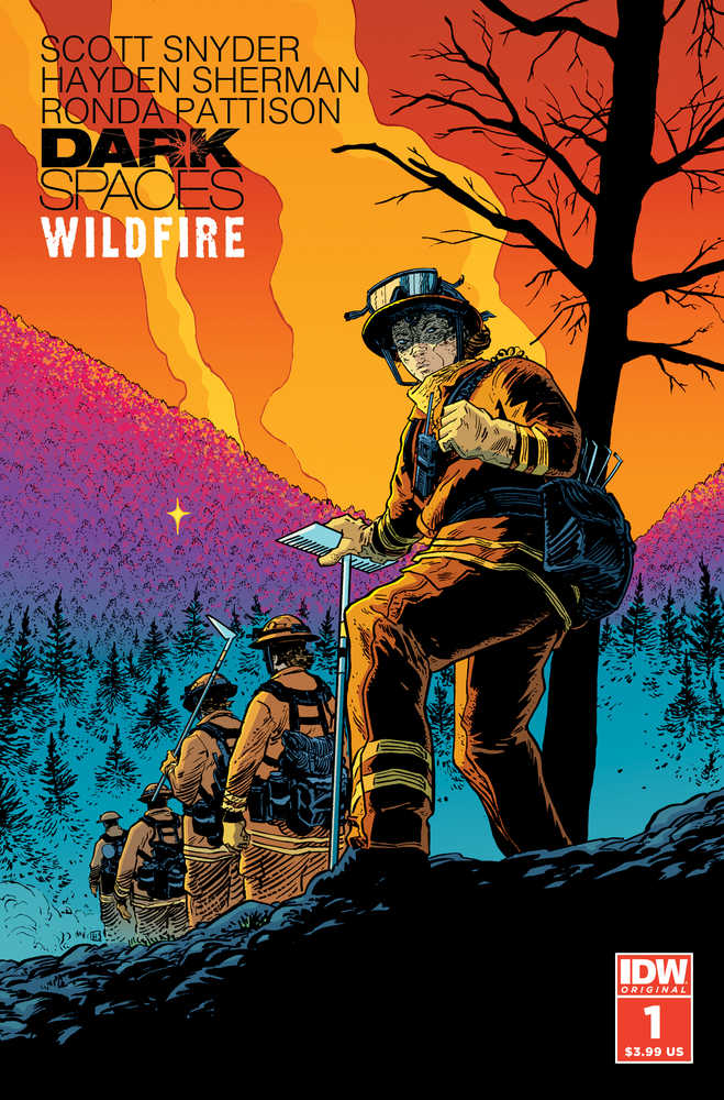 Dark Spaces Wildfire #1 2ND Printing Cover A Sherman Variant