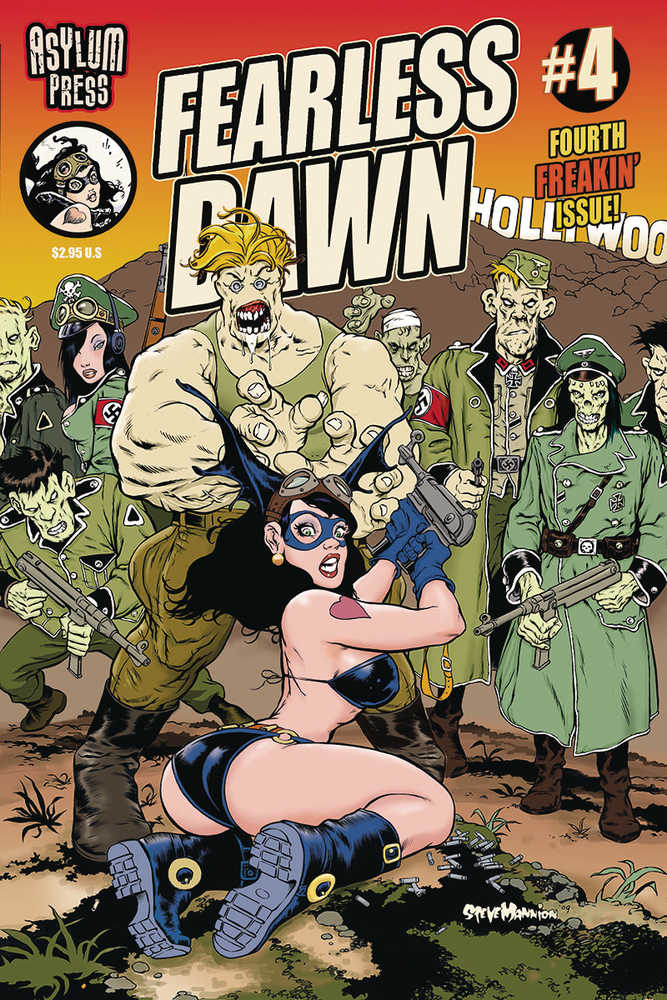 Fearless Dawn #4 (Of 4) Cover A Mannion Signed Edition