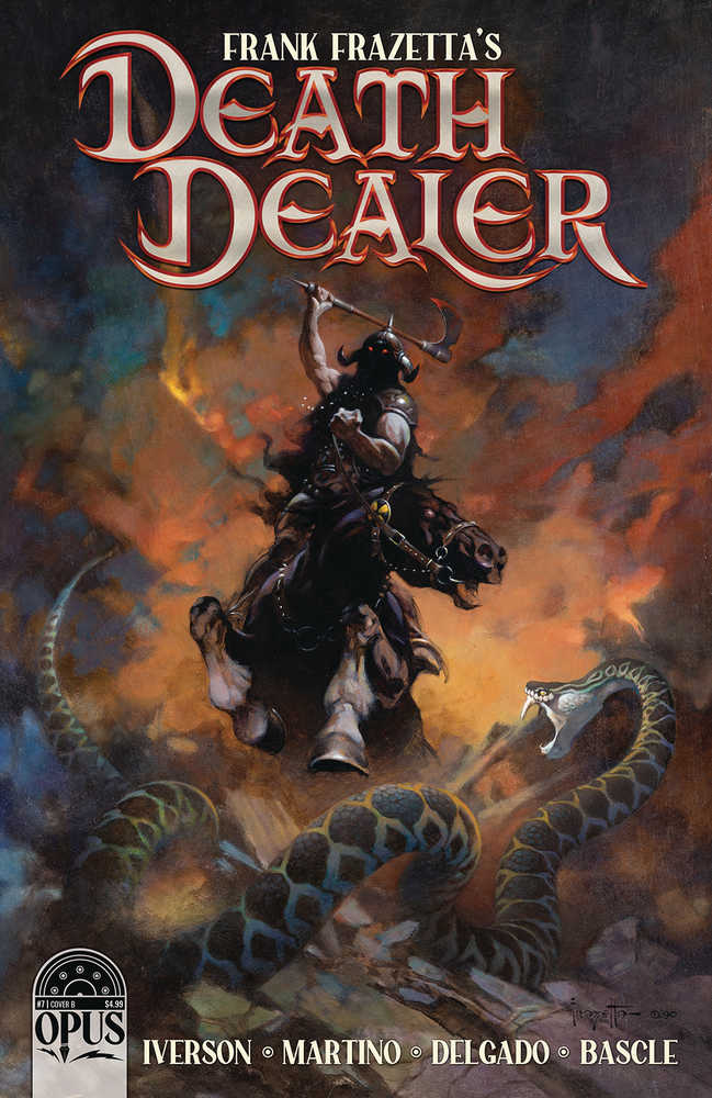 Frank Frazetta Death Dealer #7 Cover B Frazetta