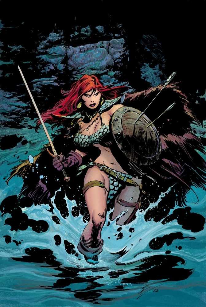 Unbreakable Red Sonja #1 Cover T 7 Copy Foc Variant Edition Torre Virgin