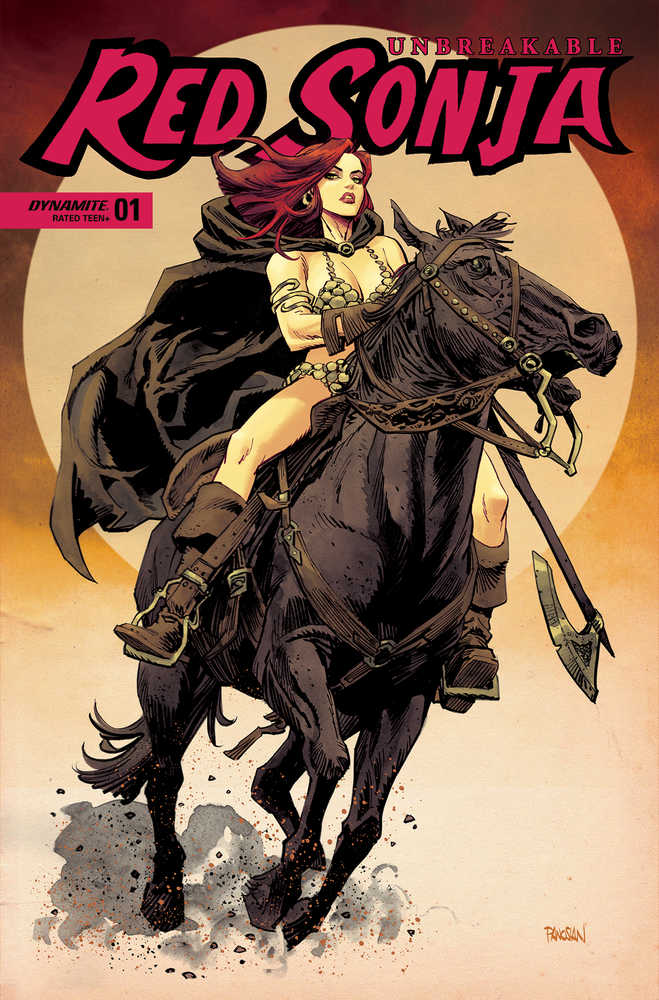 Unbreakable Red Sonja #1 Cover V 7 Copy Foc Variant Edition Panosian Trad