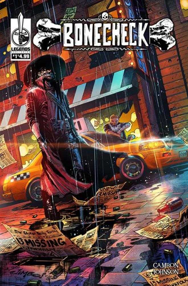 Bonecheck #1 (Of 3) Cover B Jimbo Salgado Variant (Mature)
