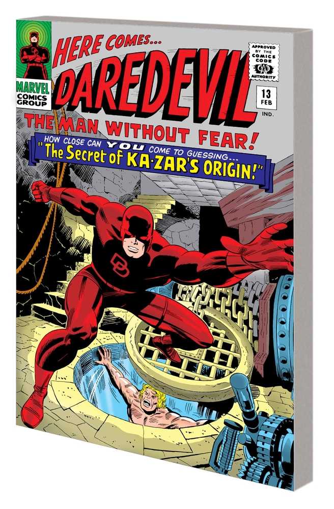 Mighty Marvel Masterworks Daredevil Graphic Novel TPB Volume 02 Alone Against Underworld D