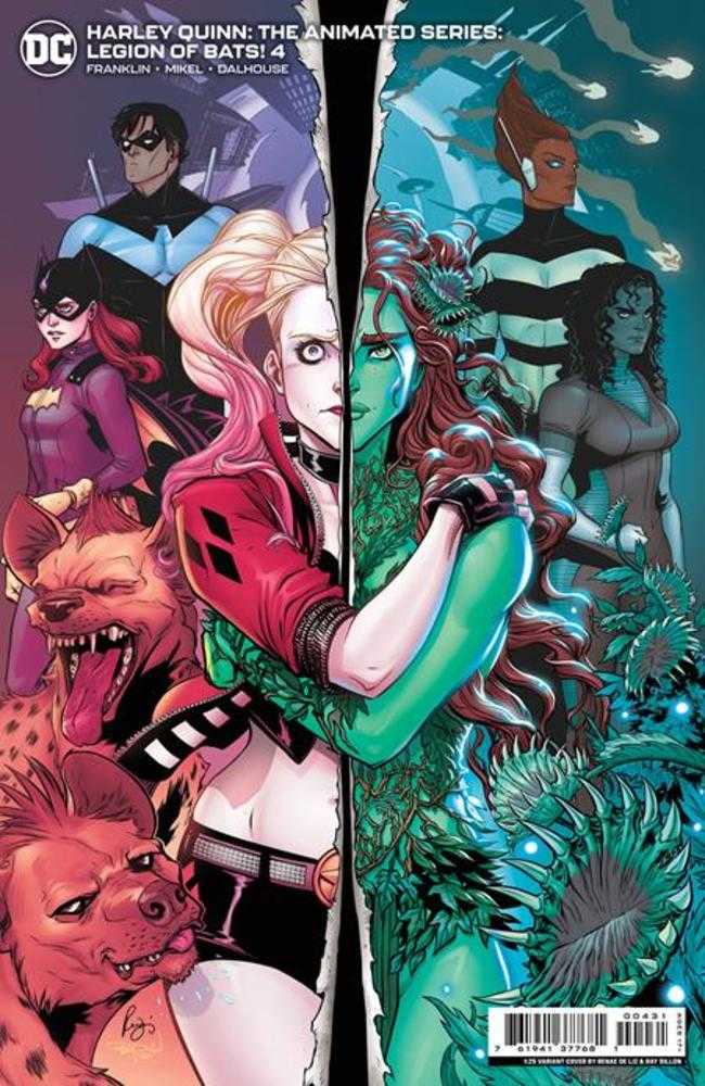 Harley Quinn The Animated Series Legion Of Bats #4 (Of 6) Cover C 1 in 25 Renae De Liz Card Stock Variant (Mature)