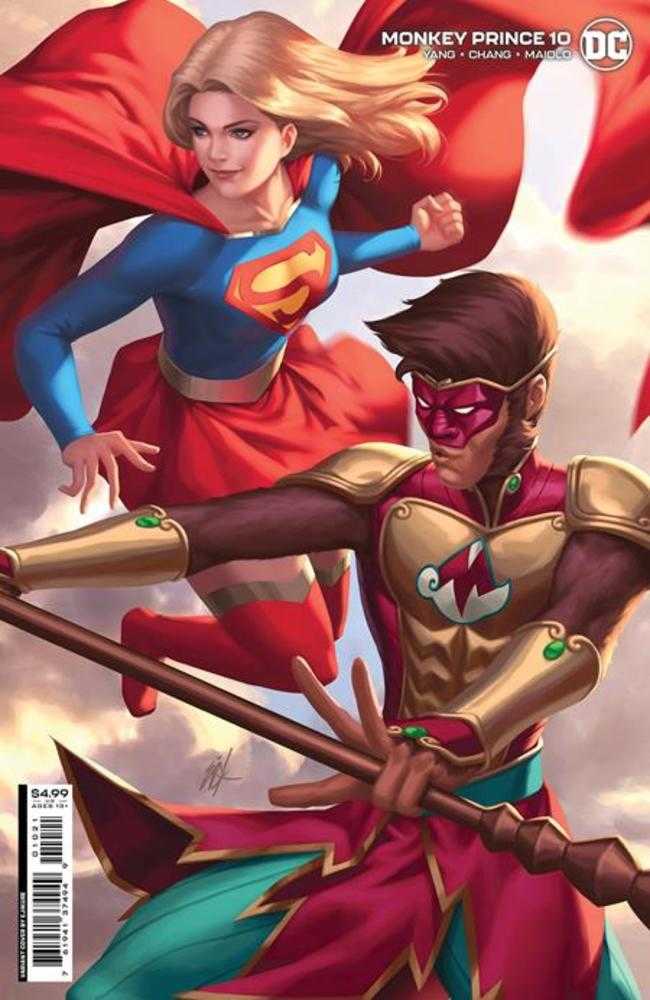 Monkey Prince #10 (Of 12) Cover B Ejikure Card Stock Variant (Batman vs Robin)