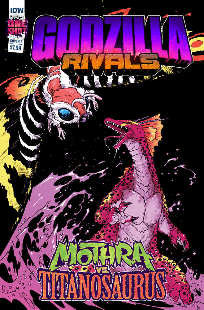 Godzilla Rivals Mothra vs Titanosaurus Cover B Campbell (Mature)