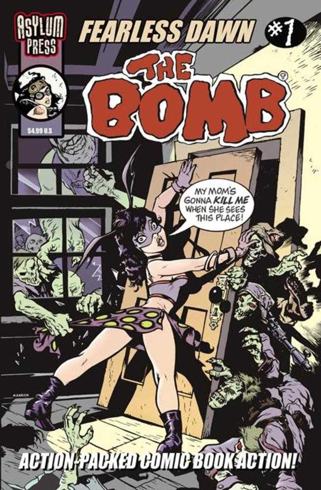 Fearless Dawn The Bomb #1 (Of 5) Cover B Steve Mannion Variant