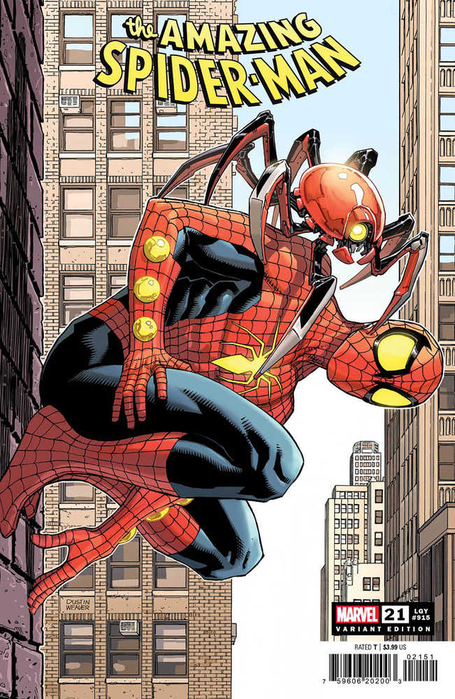 Amazing Spider-Man #21 1:25 Variant Edition Dustin Weaver Variant
