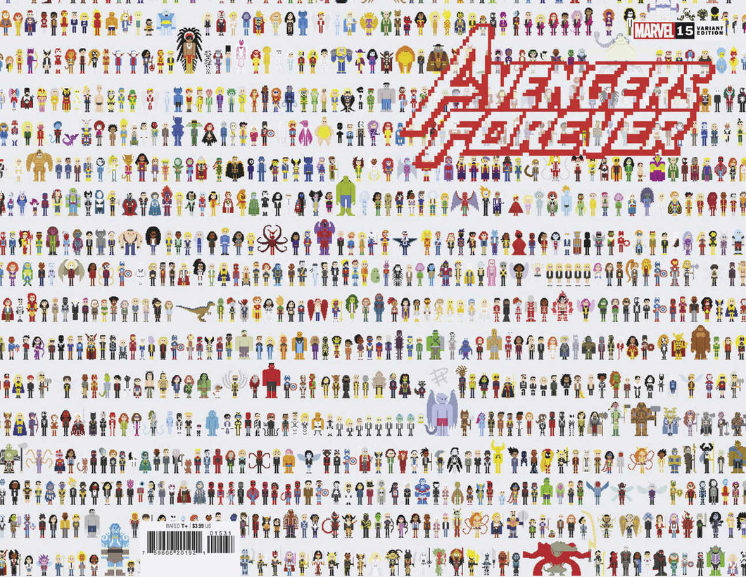 Avengers Forever #15 Hainsworth Connecting Wraparound Variant