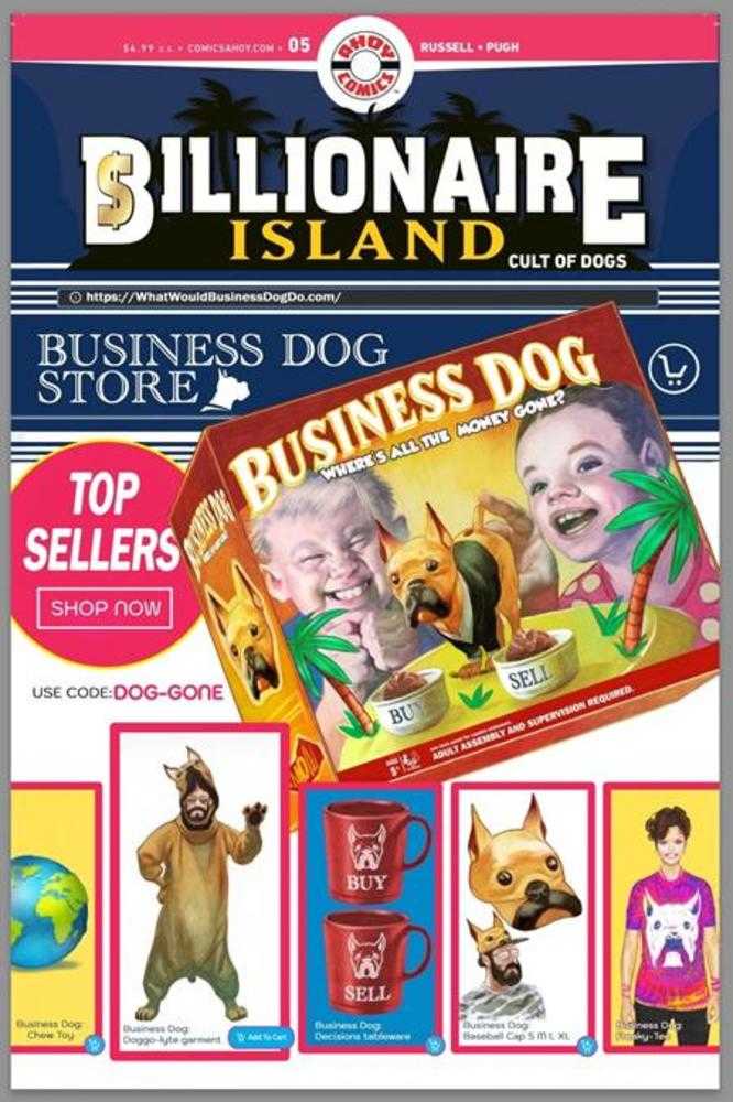Billionaire Island Cult Of Dogs #5 (Of 6) (Mature)