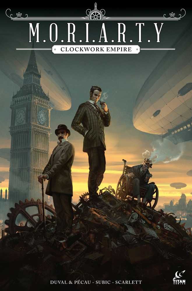 Moriarty Clockwork Empire #2 Cover B Subic (Mature)