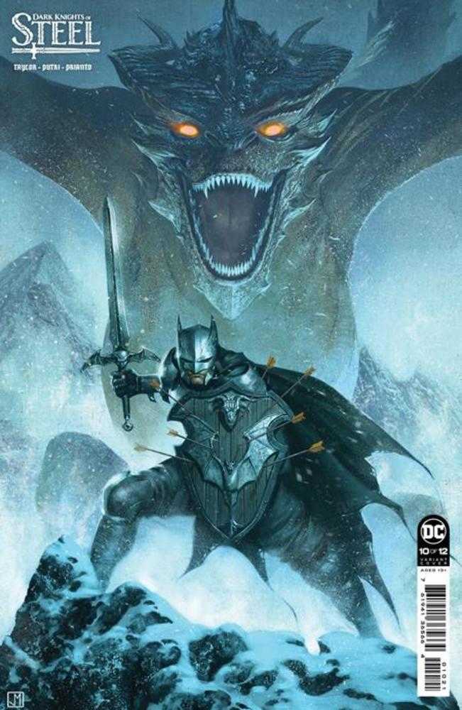 Dark Knights Of Steel #10 (Of 12) Cover C 1 in 25 Jorge Molina Card Stock Variant