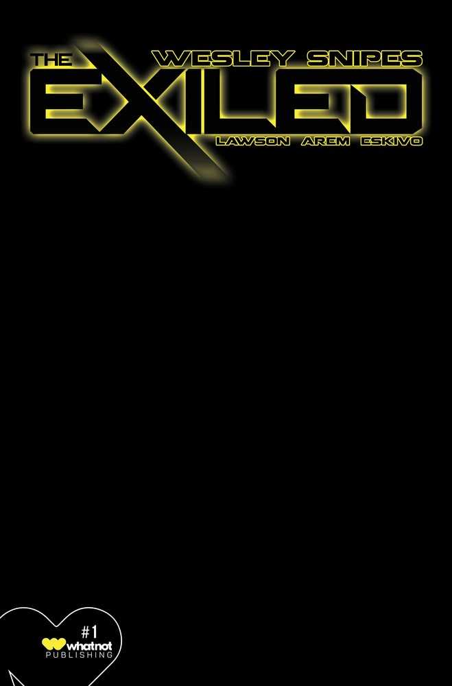 The Exiled #1 (Of 6) Cover P 15 Copy Variant Edition Black Blank Sketch (