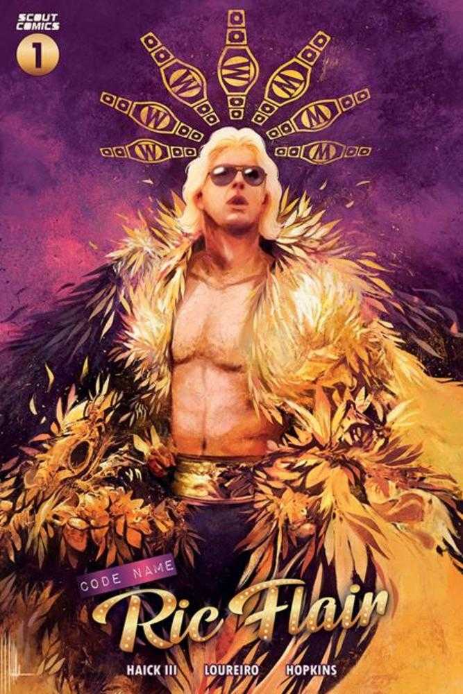 Codename Ric Flair Magic Eightball (One Shot) Cover D Luca Merli 25 Copy Unlock Variant