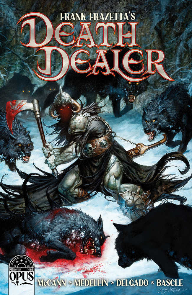 Frank Frazetta Death Dealer #12 Cover A Staples