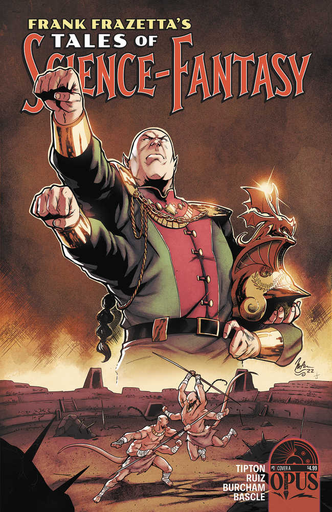 Frank Frazetta Tales Of Science Fantasy #1 Cover A Ruiz