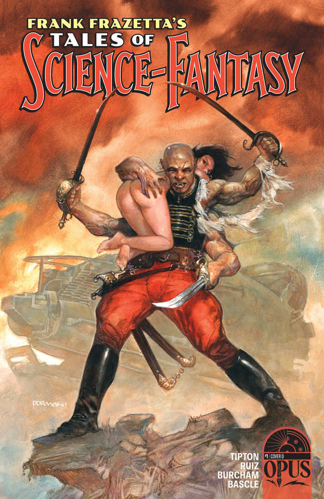 Frank Frazetta Tales Of Science Fantasy #1 Cover D 10