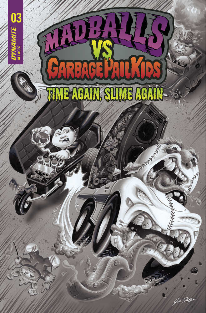 Madballs vs Garbage Pail Kids Slime Again #3 Cover F 25 Copy I