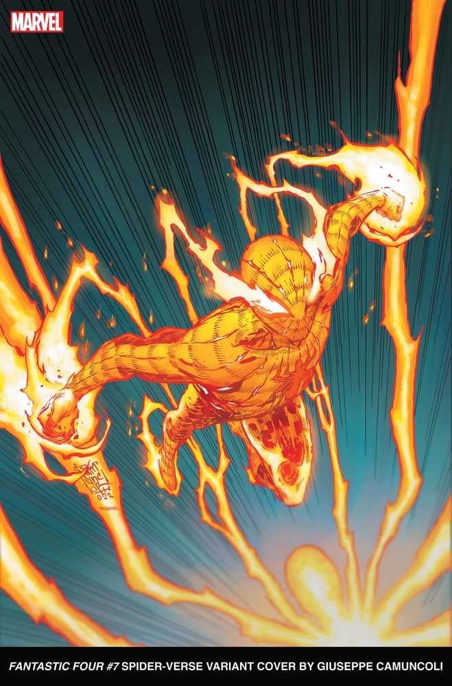 Fantastic Four #7 Camuncoli Spider-Verse Variant