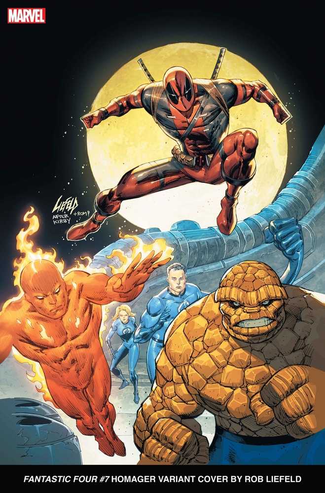 Fantastic Four #7 Liefeld Homager Variant