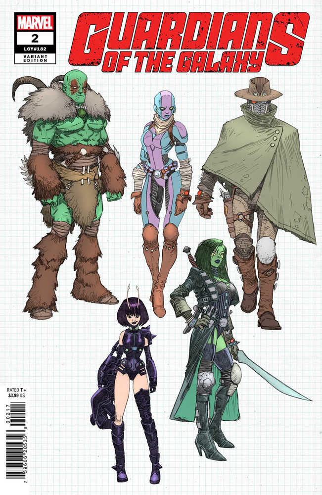 Guardians Of The Galaxy #2 10 Copy Variant Edition Walker Design Variant