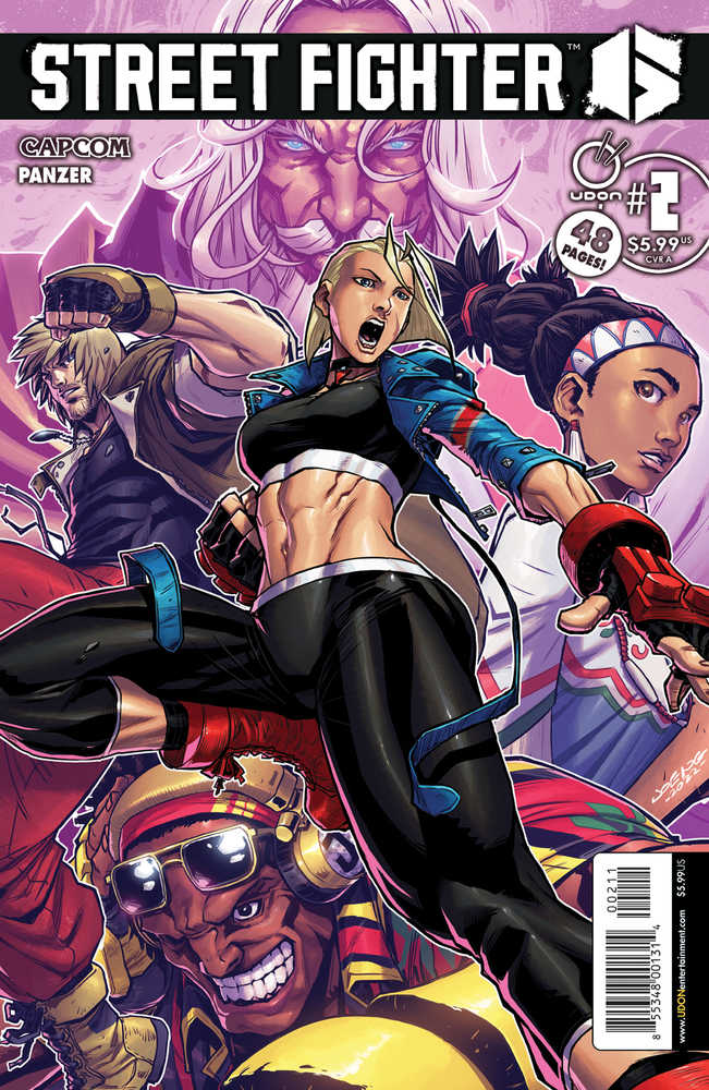 Street Fighter #1 Cvr E & Street Fighter #2 Special Power outlet Foil variant