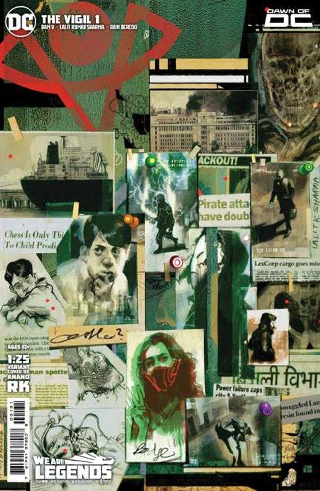 Vigil #1 (Of 6) Cover D 1 in 25 Anand Rk Card Stock Variant