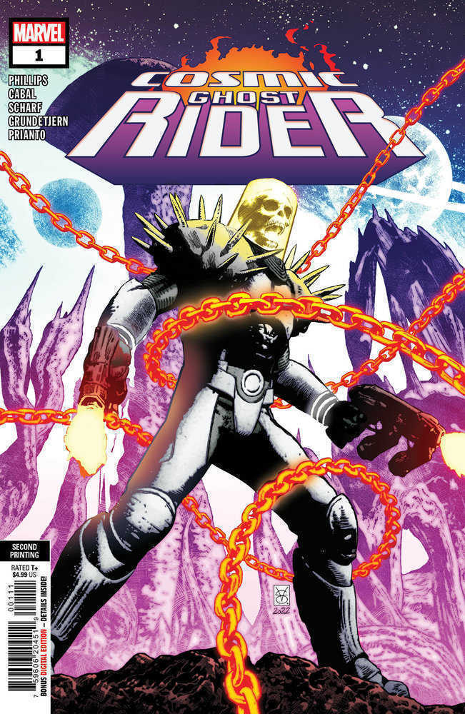 Cosmic Ghost Rider #1 2nd Print Giangiordano Variant
