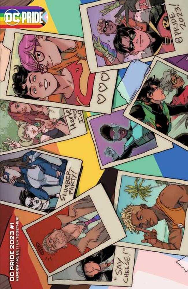 DC Pride 2023 #1 (One Shot) Cover E 1 in 25 Gabriel Picolo Spot Gloss Variant