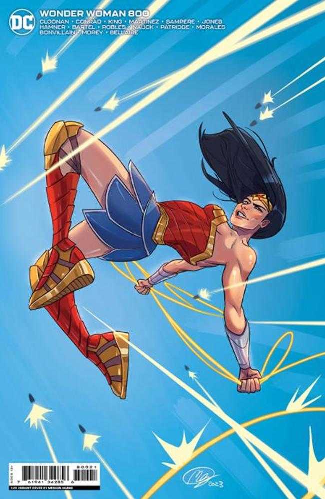 Wonder Woman #800 Cover I 1 in 25 Megan Huang Card Stock Variant