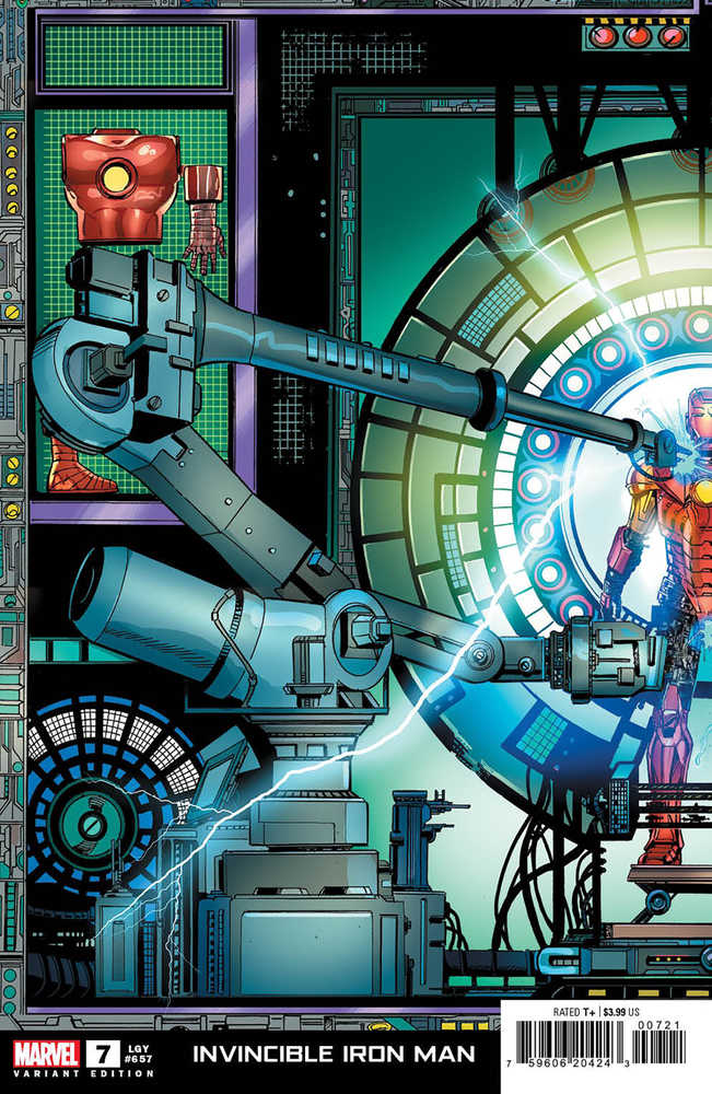 Invincible Iron Man #7 Layton Connecting Variant