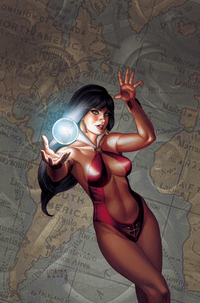 Vampirella vs Superpowers #2 Cover L 20 Copy Variant Edition Linsner Virg