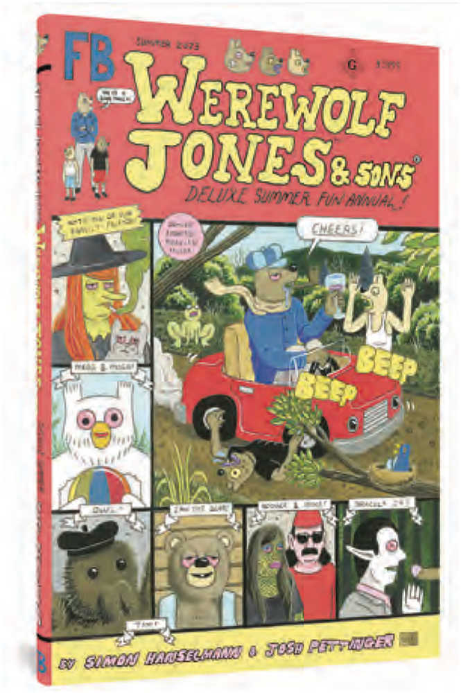 Werewolf Jones & Sons Deluxe Summer Fun Annual Hardcover (Mature)